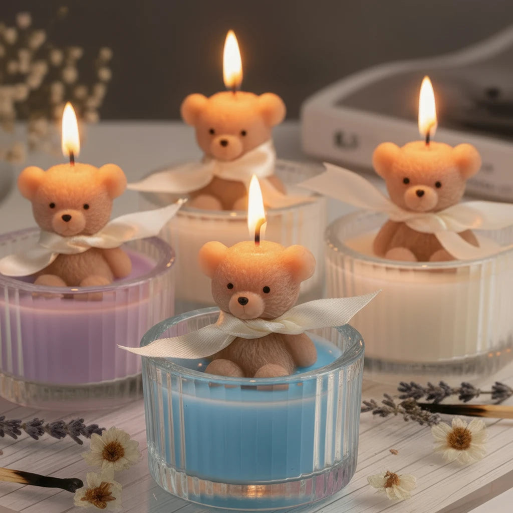 Teddy Bear scented candles