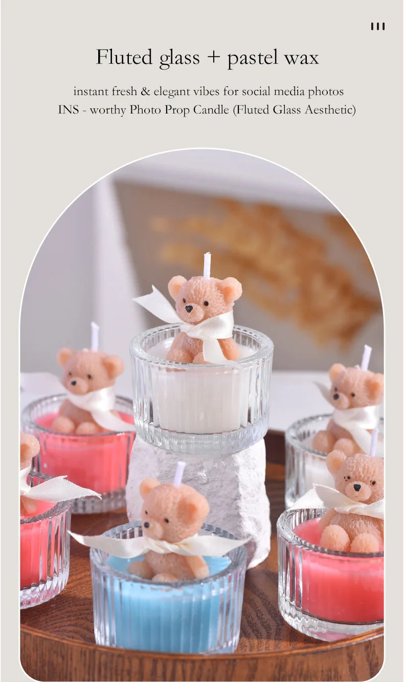 Teddy Bear scented candles