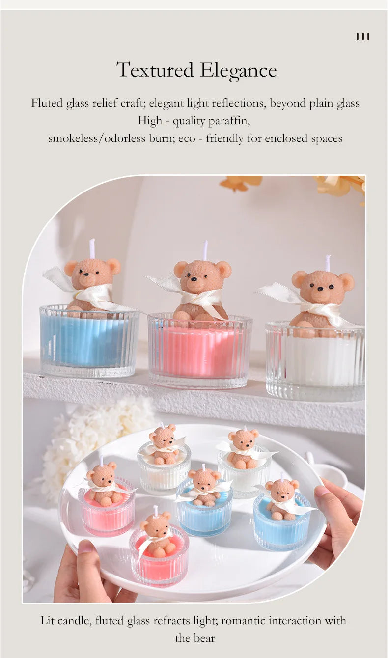 Teddy Bear scented candles