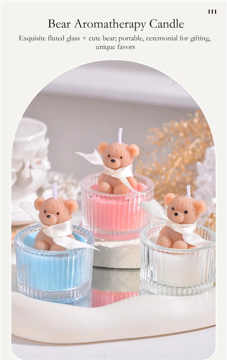Teddy Bear scented candles